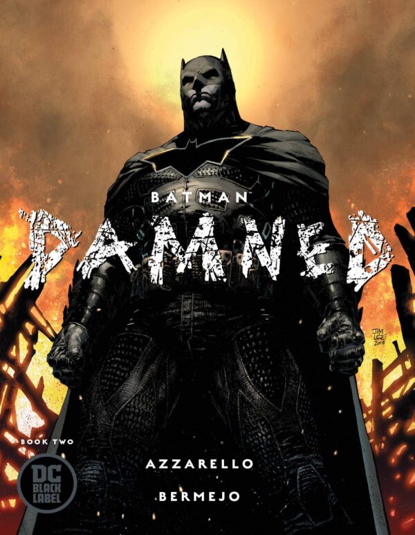BATMAN DAMNED LIBRO DOS PORTADA VARIANTE