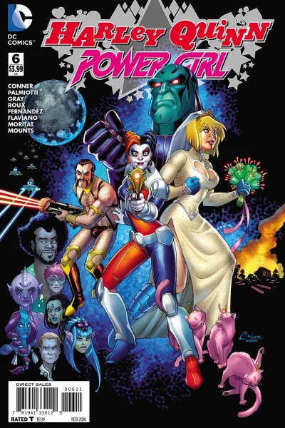 HARLEY QUINN POWER GIRL 6