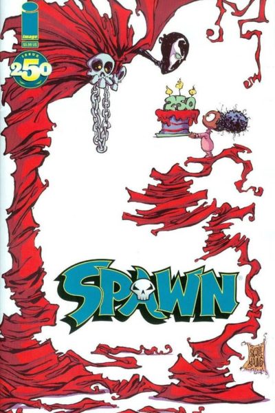 SPAWN 250 Variant Skottie Young Cover