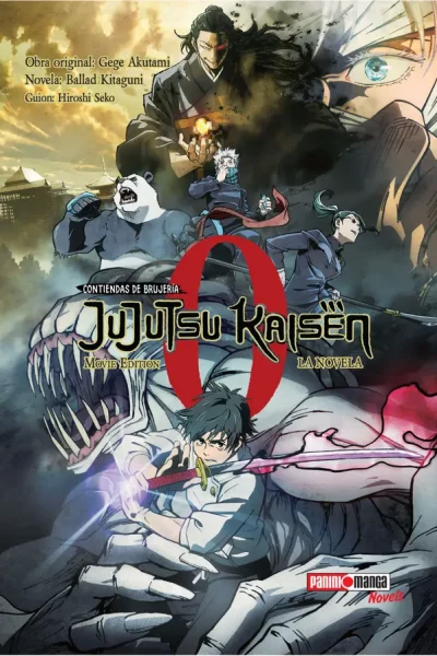 JUJUTSU KAISEN. CONTIENDAS DE BRUJERIA. NOVELA