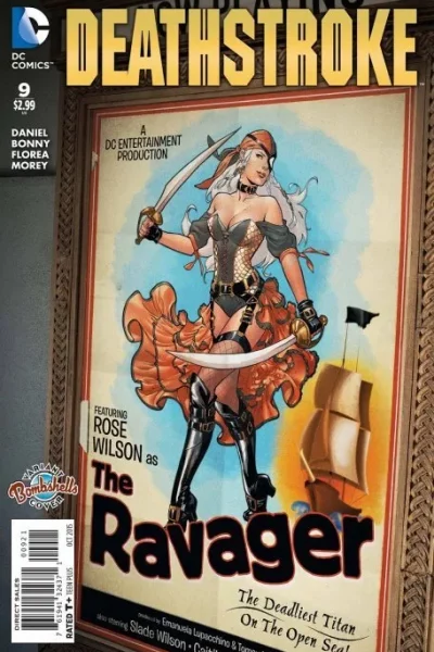 DEATHSTROKE 9 Bombshells Variant Cover