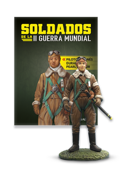 SOLDADOS II GUERRA MUNDIAL 3 : PILOTO JAPONÉS DURANTE PEARL HARBOR