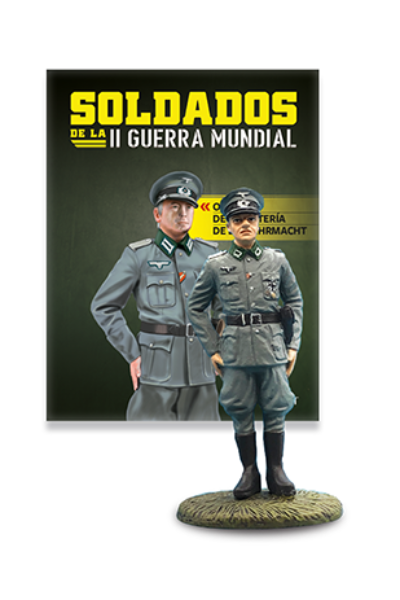 SOLDADOS II GUERRA MUNDIAL 4 : OFICIAL DE INFANTERÍA DE LA WEHRMACHT