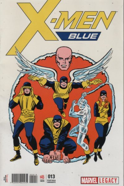 X-MEN BLUE 13 PORTADA VARIANTE