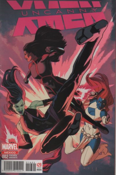 UNCANNY X-MEN 2 PORTADA VARIANTE