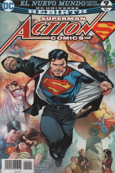 SUPERMAN ACTION COMICS 9