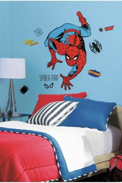 ADHESIVOS DECORATIVOS PARA PARED MARVEL CLASICO SPIDER-MAN