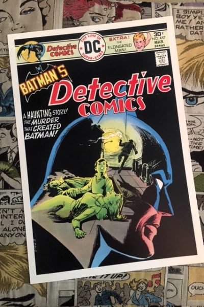 POSTER BATMAN DETECTIVE COMICS 457