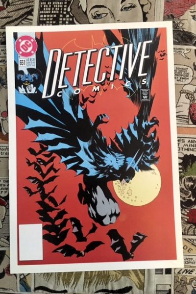 POSTER BATMAN DETECTIVE COMICS 651