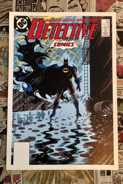 POSTER BATMAN DETECTIVE COMICS 587