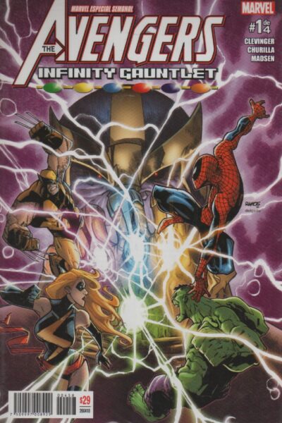 PACK AVENGERS : INFINITY GAUNTLET COMPLETO 1-4