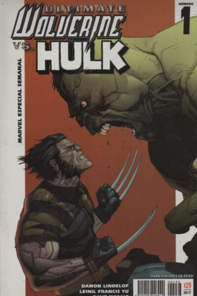 PACK ULTIMATE WOLVERINE VS HULK COMPLETO 1-6