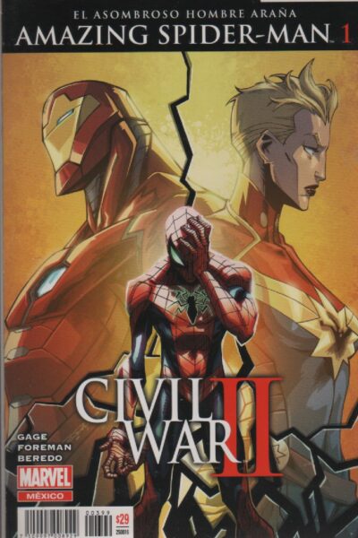 PACK CIVIL WAR II : AMAZING SPIDER-MAN