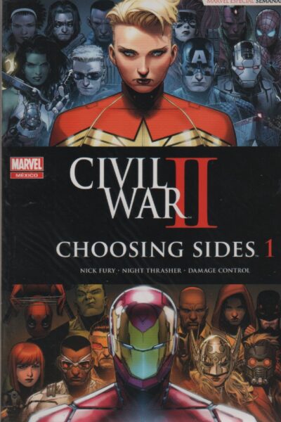 PACK CIVIL WAR II : CHOOSING SIDES +THE ACCUSED + THE FALLEN