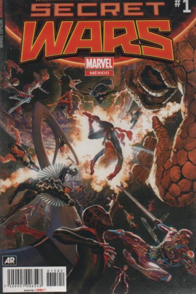 PACK SECRET WARS (2015)