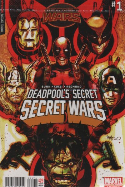 PACK SECRET WARS : DEADPOOL’S SECRET