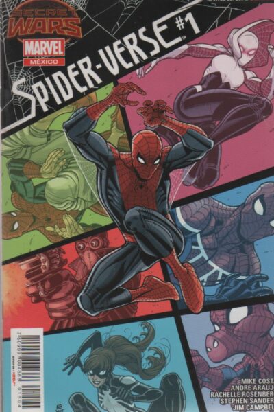 PACK SECRET WARS : SPIDER-VERSE (2015)