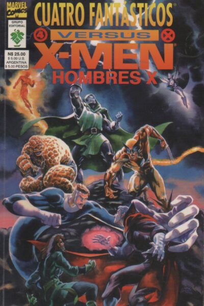 CUATRO FANTÁSTICOS VS X-MEN