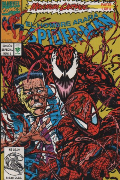 MAXIMUM CARNAGE VOL 1, 2 y 3