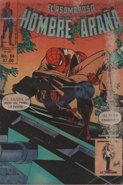 EL ASOMBROSO HOMBRE ARAÑA 84