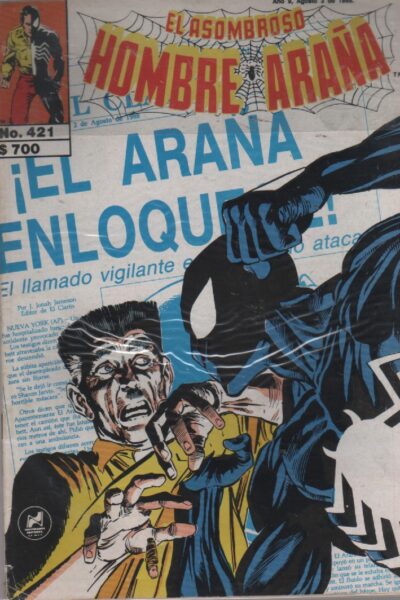 EL ASOMBROSO HOMBRE ARAÑA 421