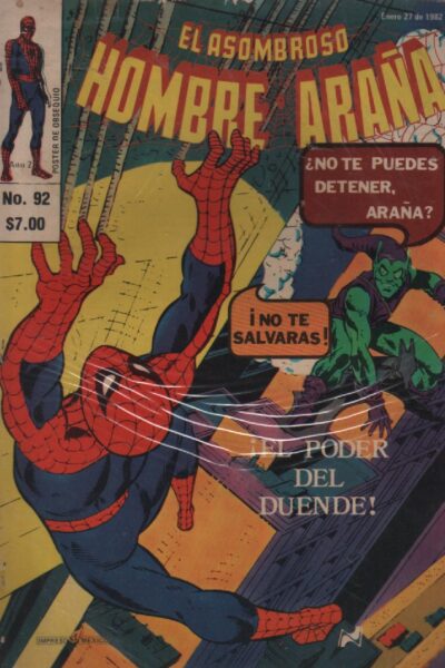 EL ASOMBROSO HOMBRE ARAÑA 92