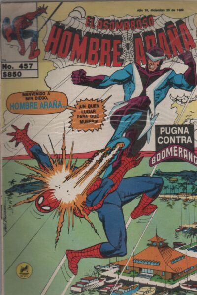 EL ASOMBROSO HOMBRE ARAÑA 457