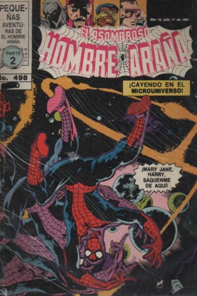 EL ASOMBROSO HOMBRE ARAÑA 498