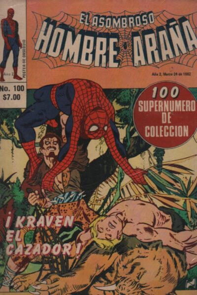 EL ASOMBROSO HOMBRE ARAÑA 100