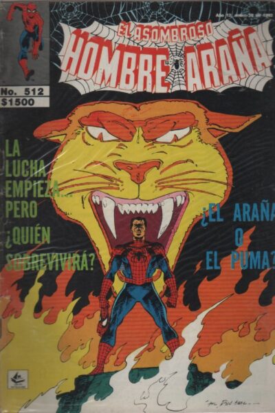 EL ASOMBROSO HOMBRE ARAÑA 512