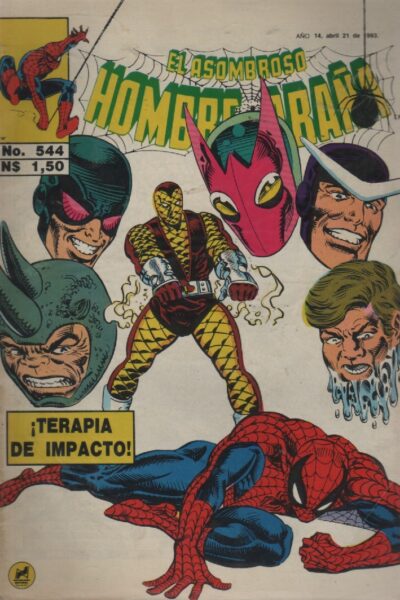 EL ASOMBROSO HOMBRE ARAÑA 544