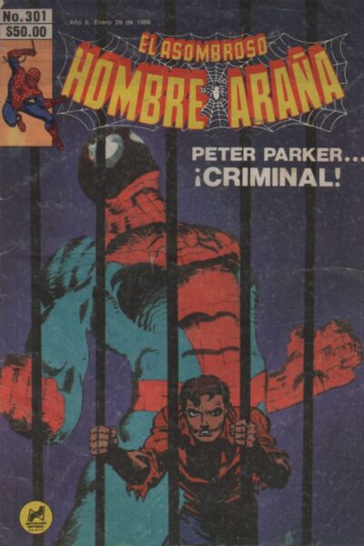 EL ASOMBROSO HOMBRE ARAÑA 301