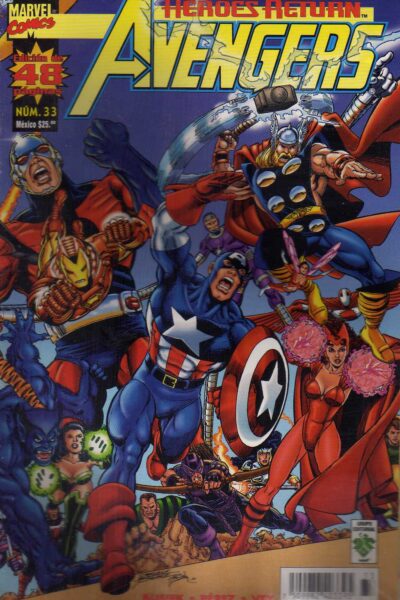 LOS PODEROSOS VENGADORES : AVENGERS 33