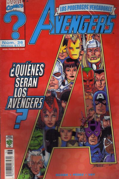 LOS PODEROSOS VENGADORES : AVENGERS 36