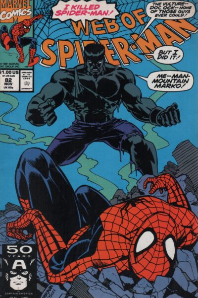 WEB OF SPIDER-MAN 82