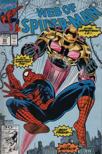 WEB OF SPIDER-MAN 83