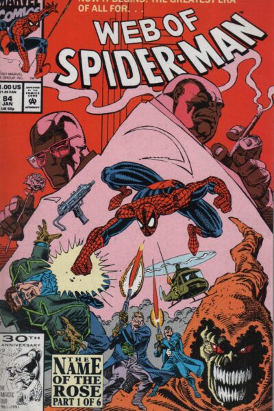 WEB OF SPIDER-MAN 84