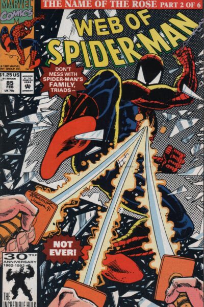 WEB OF SPIDER-MAN 85