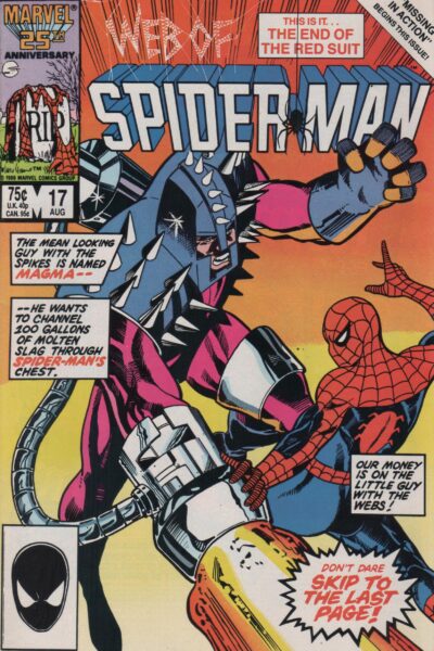 WEB OF SPIDER-MAN 17