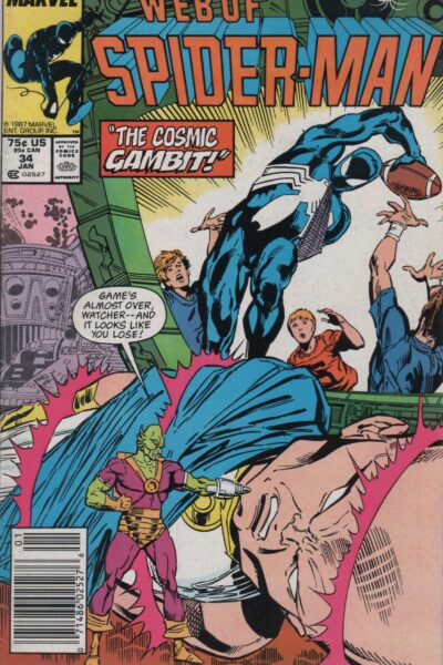 WEB OF SPIDER-MAN 34