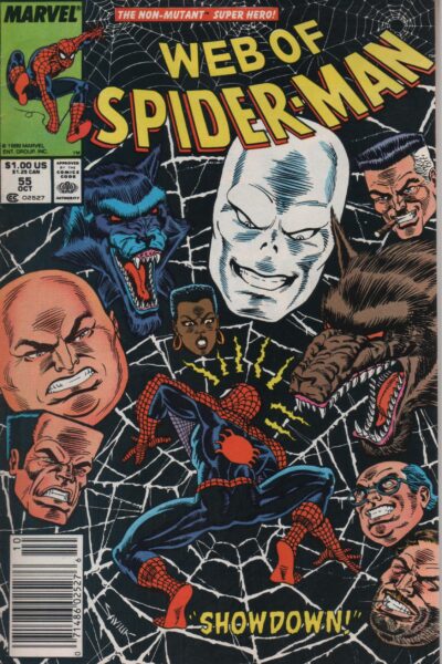 WEB OF SPIDER-MAN 55