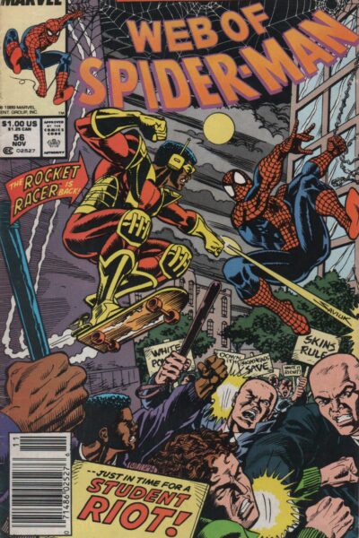WEB OF SPIDER-MAN 56