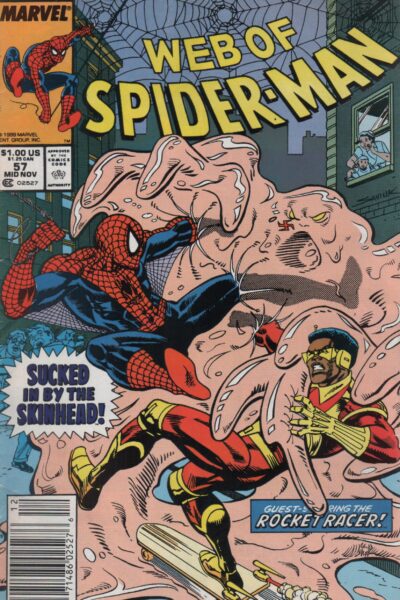 WEB OF SPIDER-MAN 57