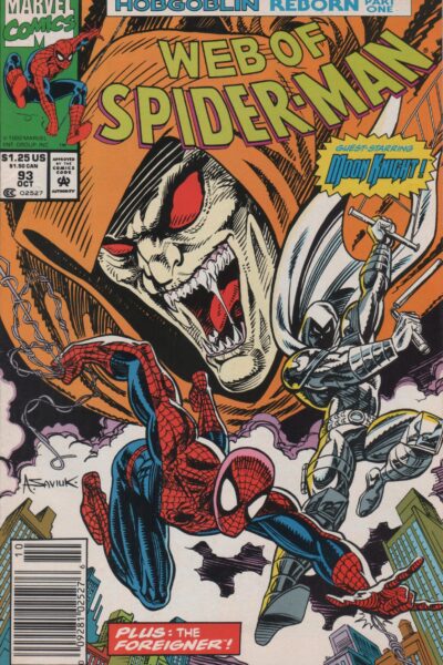 WEB OF SPIDER-MAN 93
