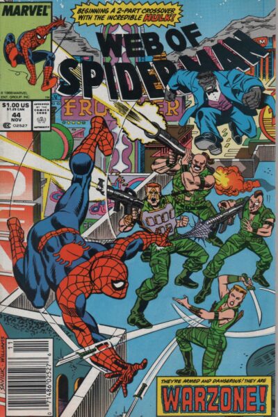 WEB OF SPIDER-MAN 44