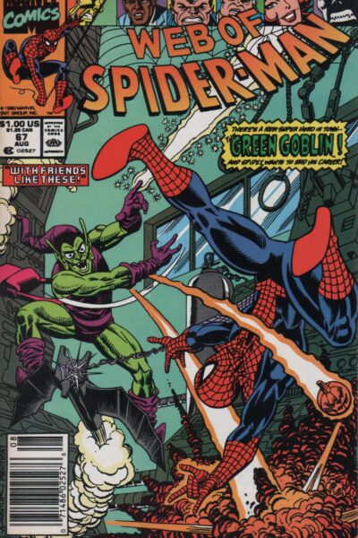 WEB OF SPIDER-MAN 67
