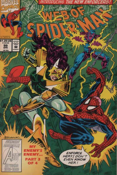 WEB OF SPIDER-MAN 99