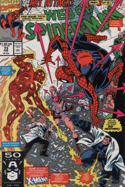 WEB OF SPIDER-MAN 73