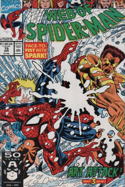WEB OF SPIDER-MAN 75