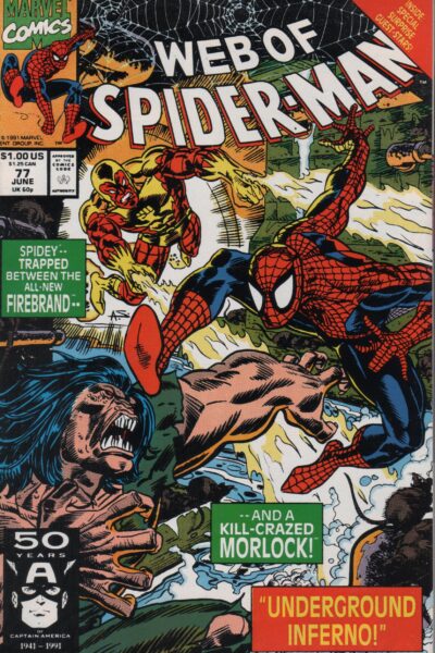 WEB OF SPIDER-MAN 77